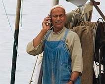 Fischer auf Korfu